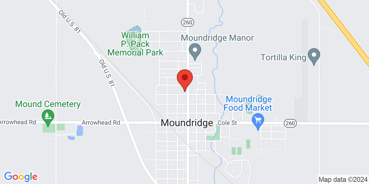 Map of Moundridge Public Library